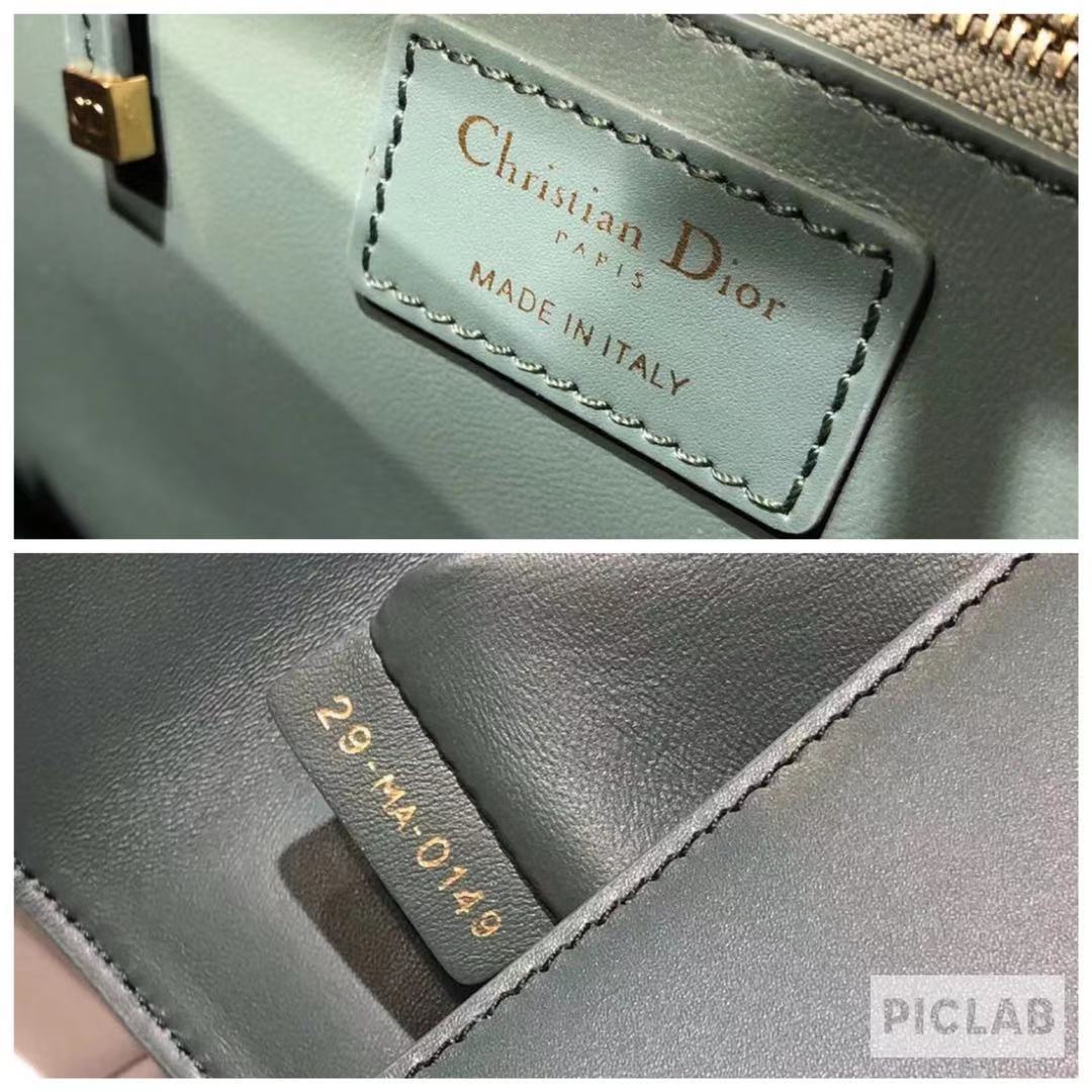 30 Montaigne Dior Storm Blue Calfskin