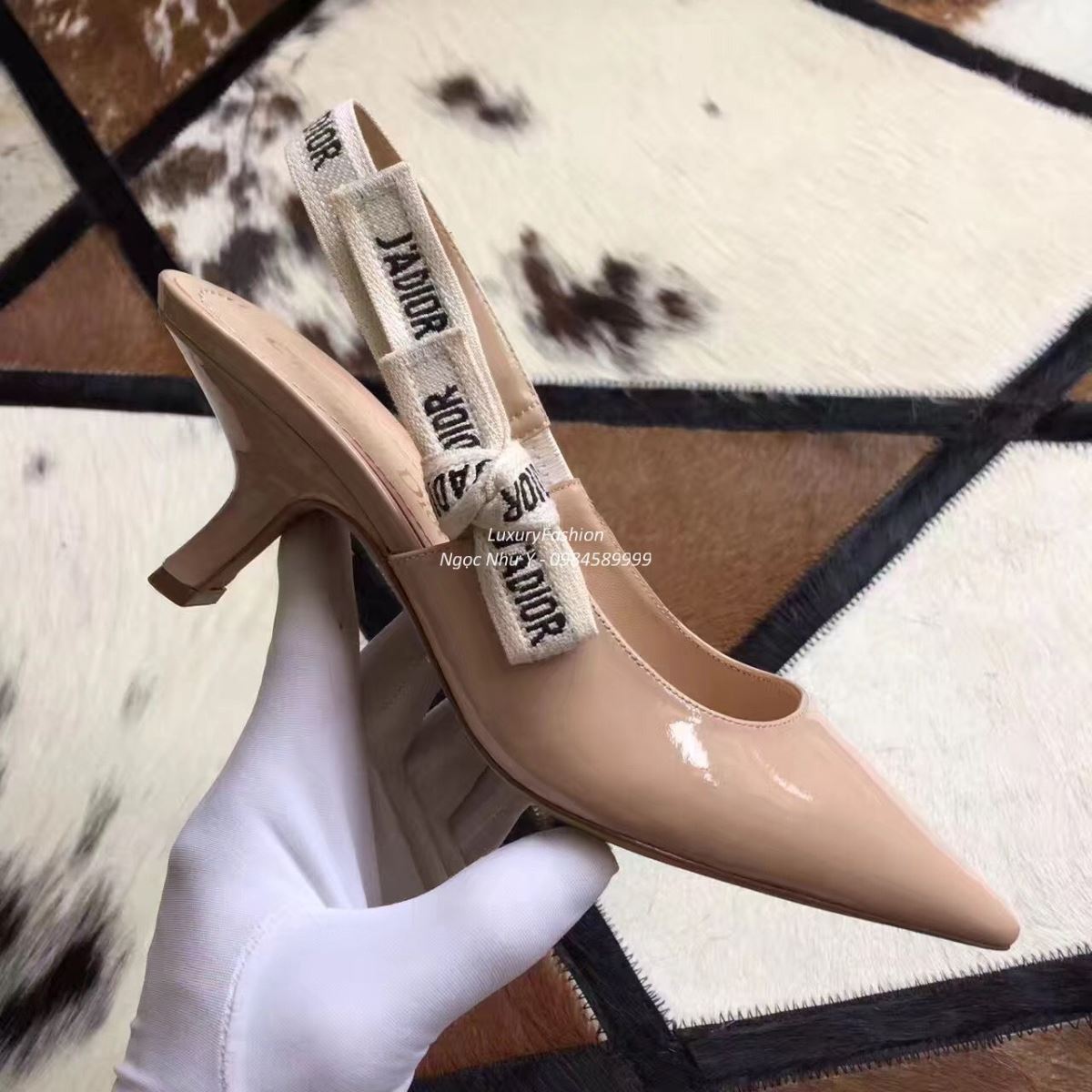 Jadior Shoes Black Nude 