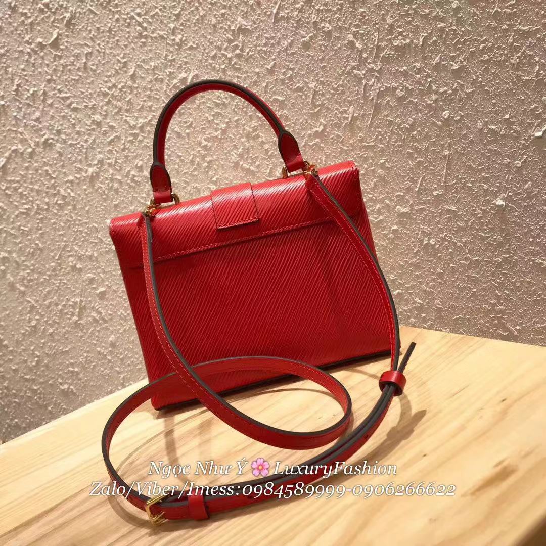 LV Locky BB Epi Leather Red