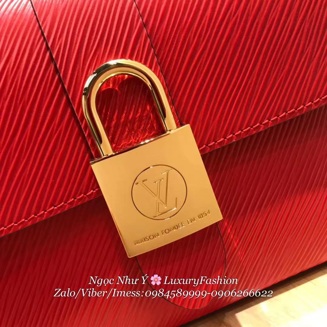 LV Locky BB Epi Leather Red