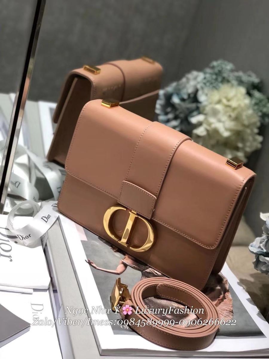 30 Montaigne Dior Storm In Smooth Pale Pink Calfskin