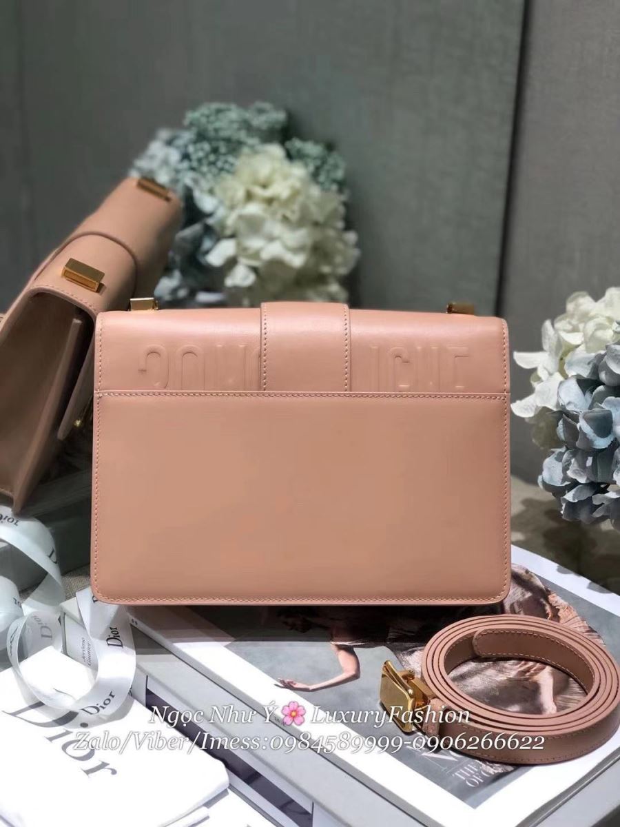 30 Montaigne Dior Storm In Smooth Pale Pink Calfskin