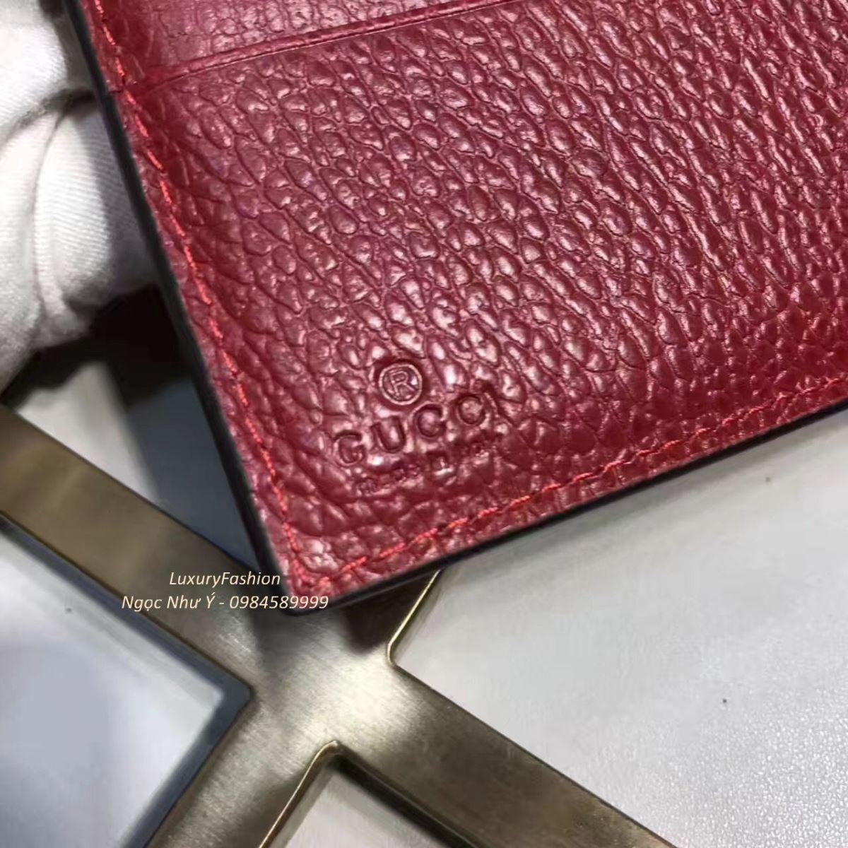 Gucci Dionysus Wallet Red 