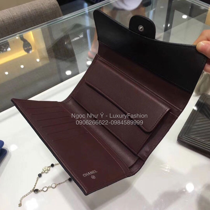 Ví Chanel da Lambskin CDL0001