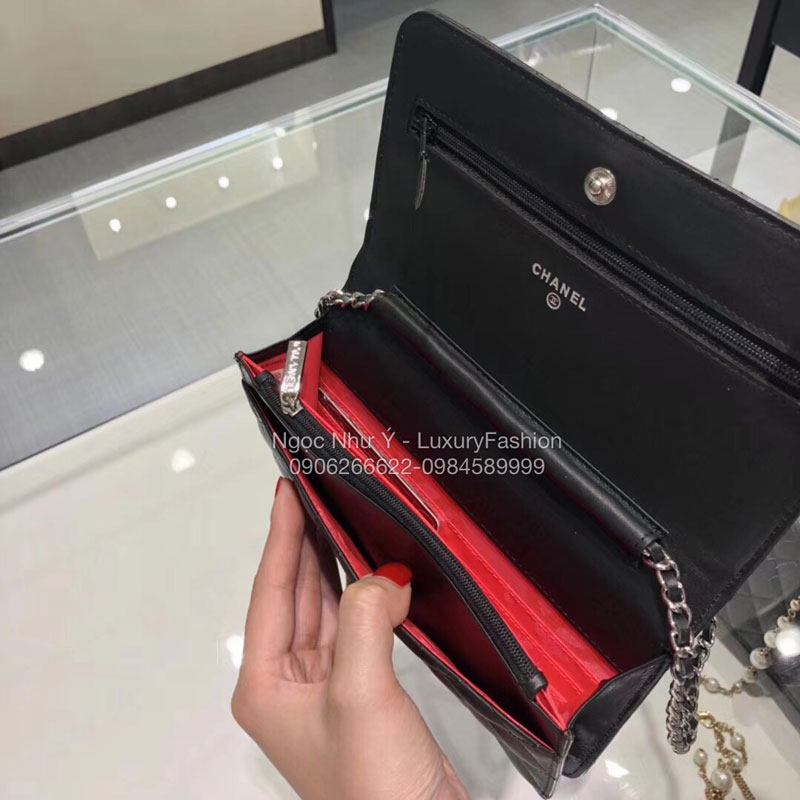 Ví Chanel da Lambskin CDL00018