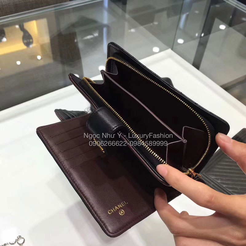 Ví Chanel da Lambskin CDL0002