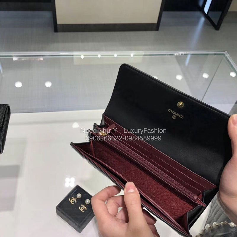 Ví Chanel da Lambskin CDL0003