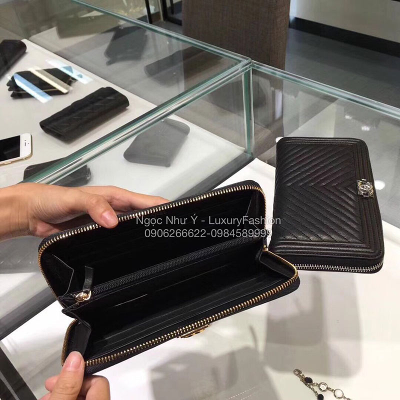 Ví Chanel da Lambskin CDL0007