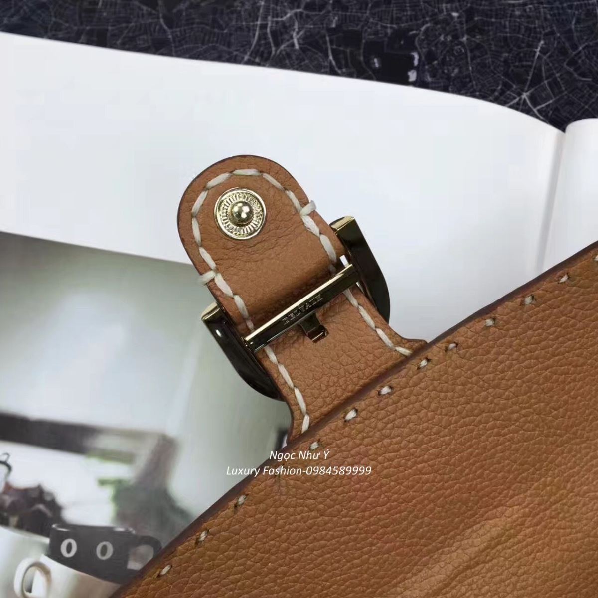 Delvaux Brillant Wallet Brown