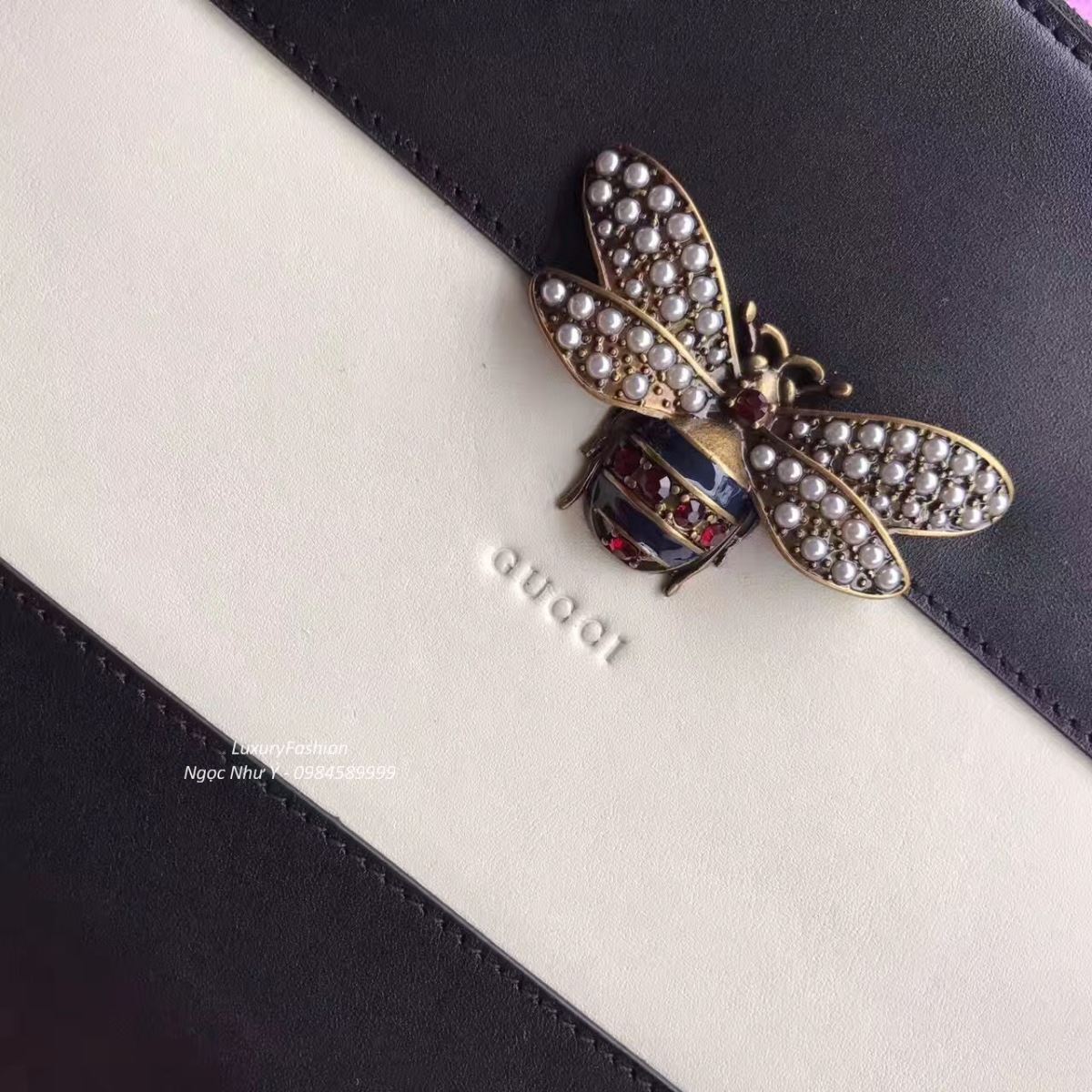 Gucci Queen Margaret Leather Pouch 