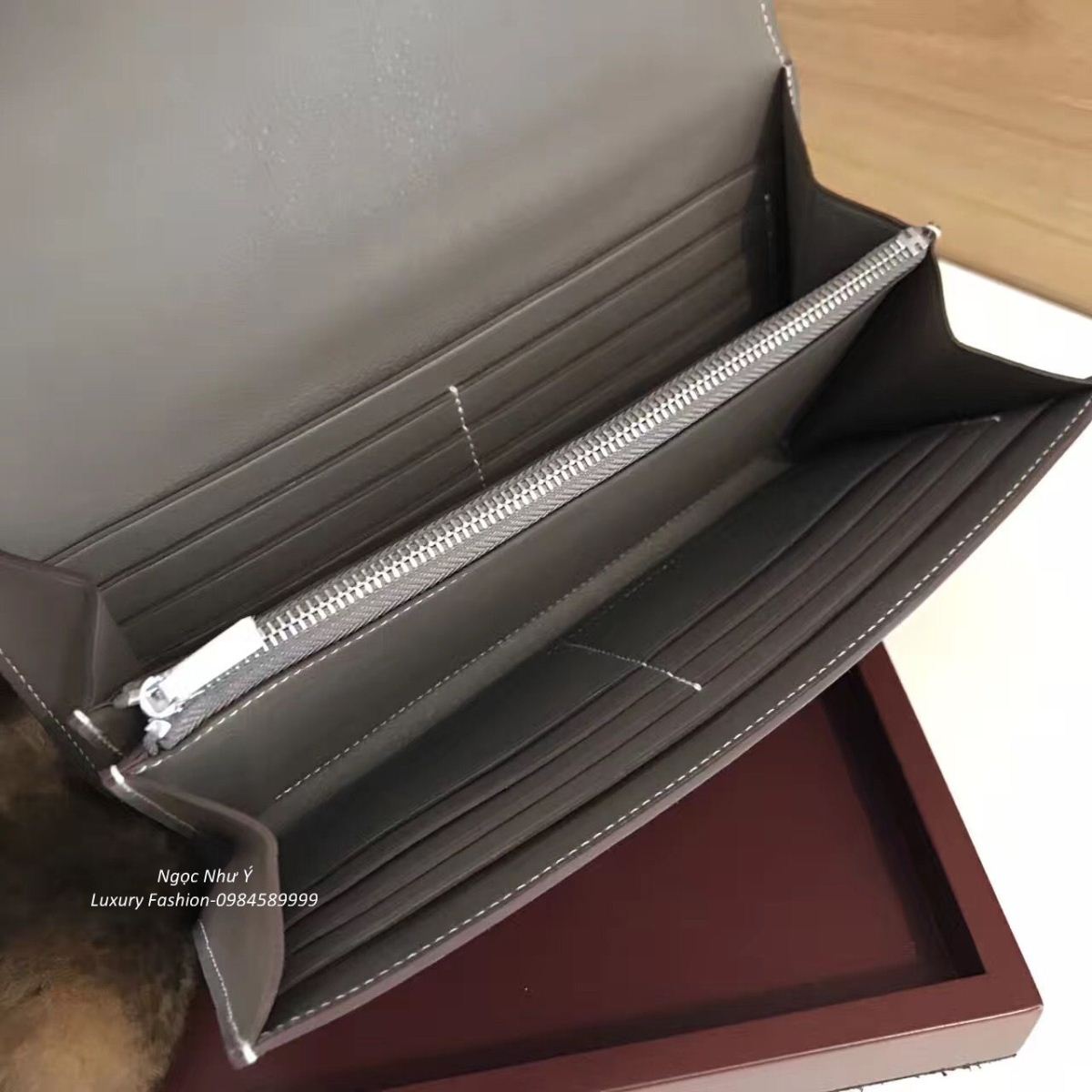 Hermes Constance Wallet Swift Etoupe