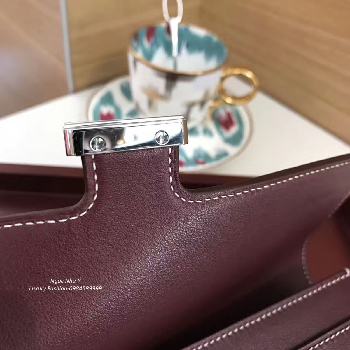 Hermes Constance Wallet Swift Rouge